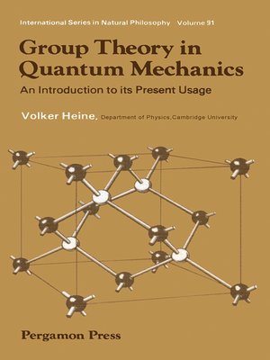 cover image of Group Theory in Quantum Mechanics